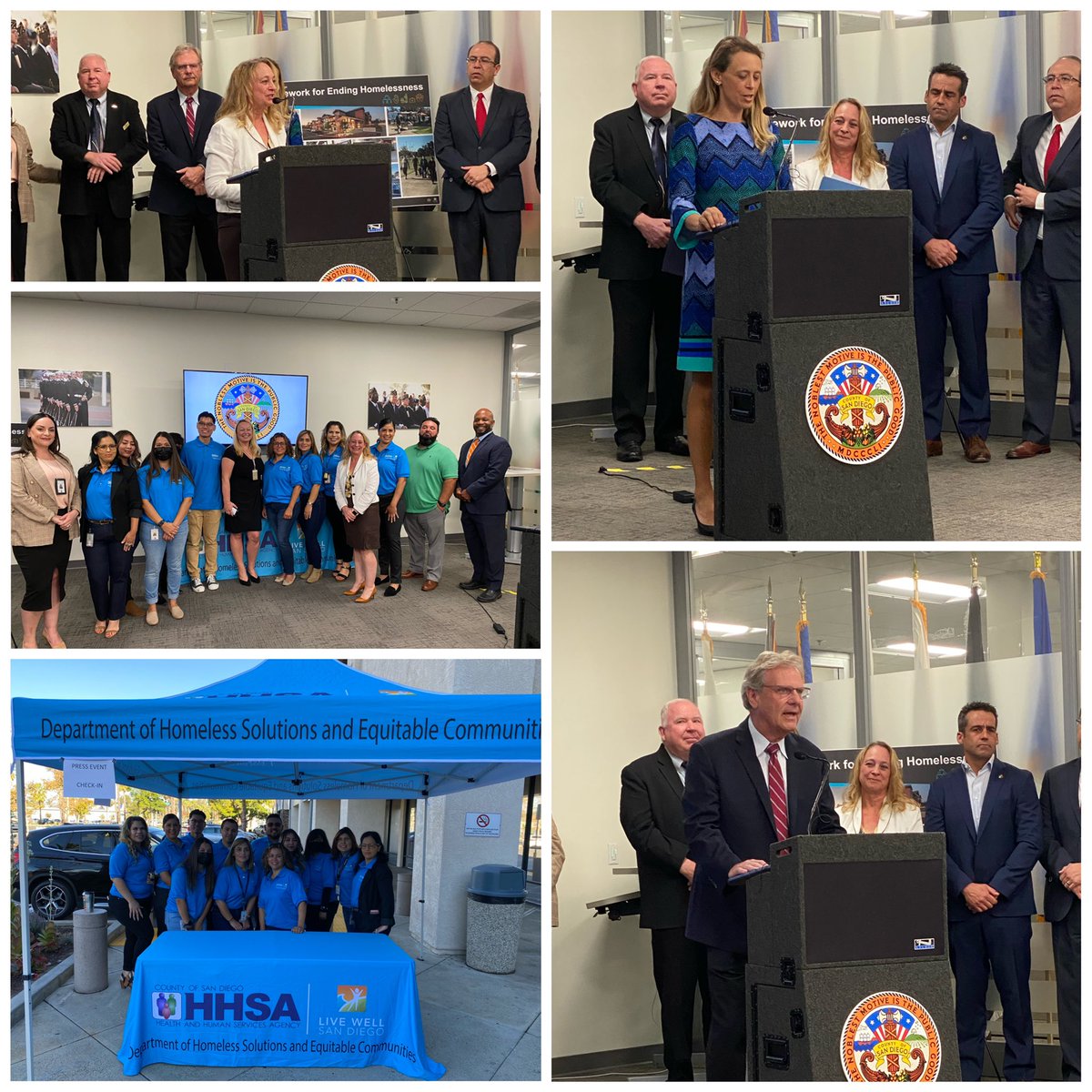 bjimenez_cosd's tweet photo. The @SDCountyHHSA Department of Homeless Solutions and Equitable Communities is excited to launch the North County Homeless Services and Outreach Team with our partners. #FrameworkForEndingHomelessness @SupLawsonRemer @jim_desmond https://t.co/jrllmjITT5
