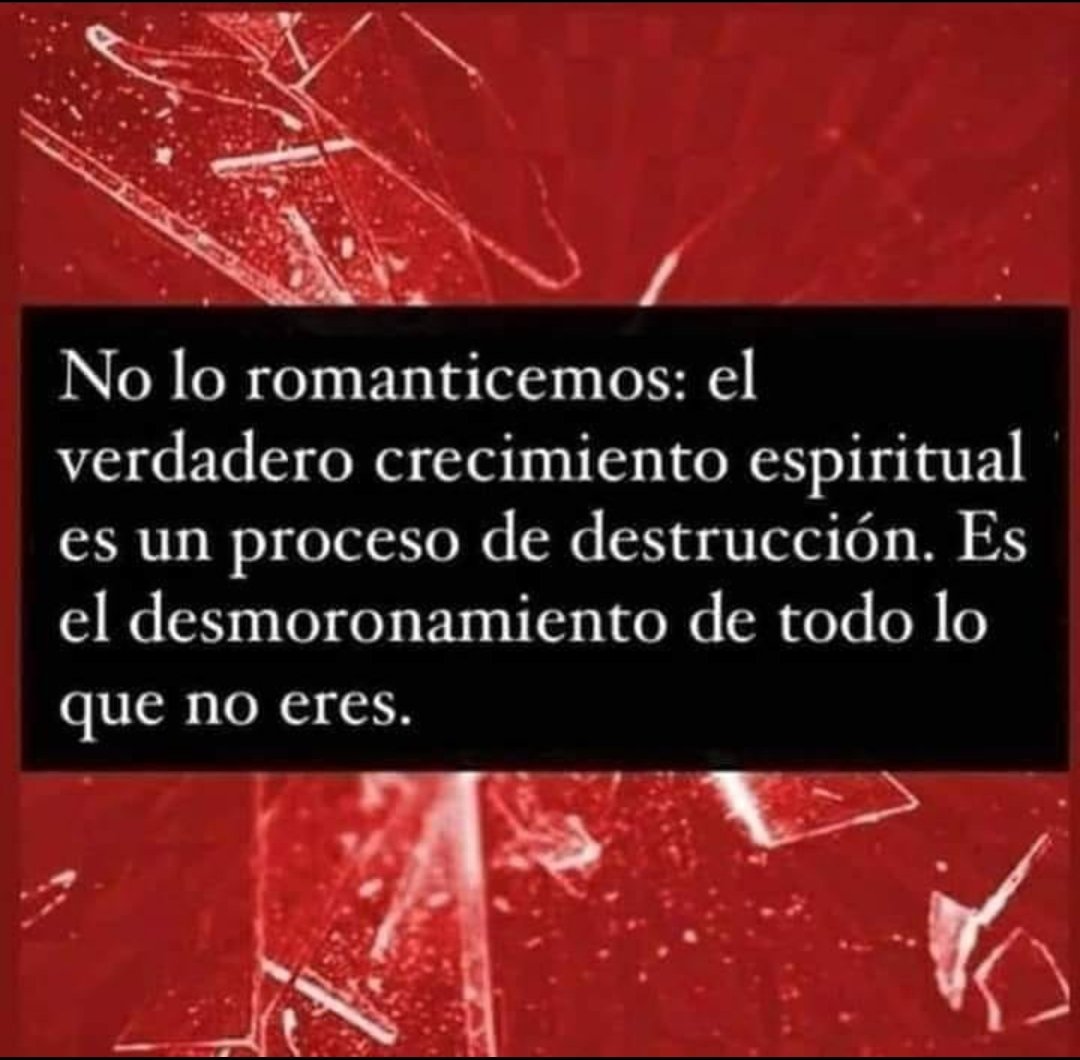 ankorinclan's tweet photo. El verdadero crecimiento espiritual... https://t.co/3WMIhaodzm