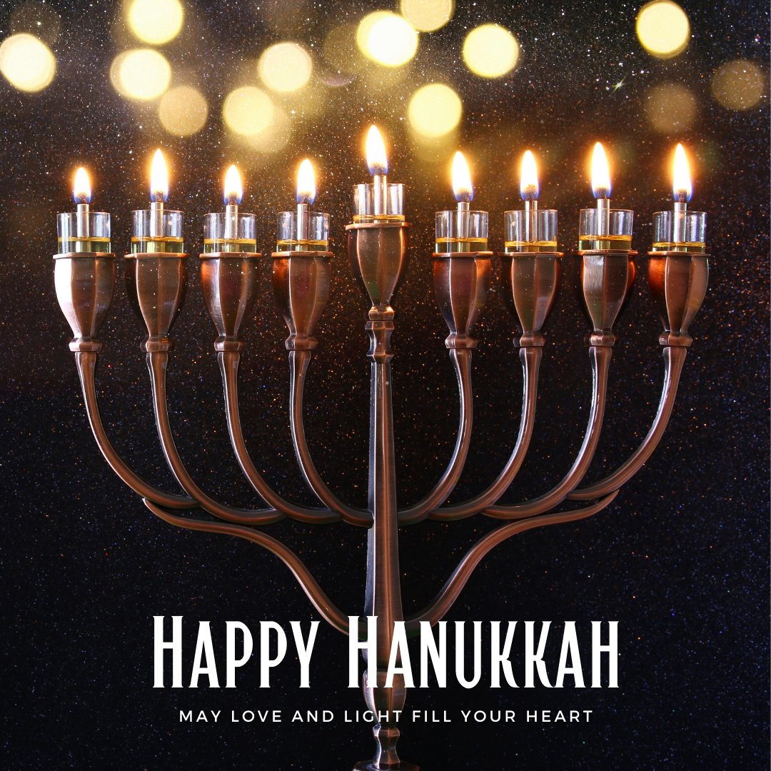 Happy Hanukkah to all of our Jewish brothers and sister #happyhanukkah🕎 #maythelightguideyou
