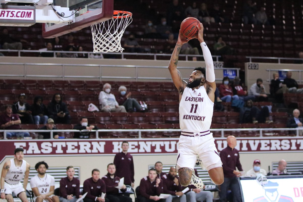 .<a href="/EKUHoops/">EKUHoops</a> will host James Madison at McBrayer Arena on Tuesday. Tip off is set for 7 p.m.

Tuesday’s game will be “90s Night" including 90s themed music and in-game content, 90s posters will be given away and the first 1,000 students will receive a free t-shirt.

#GoBigE
