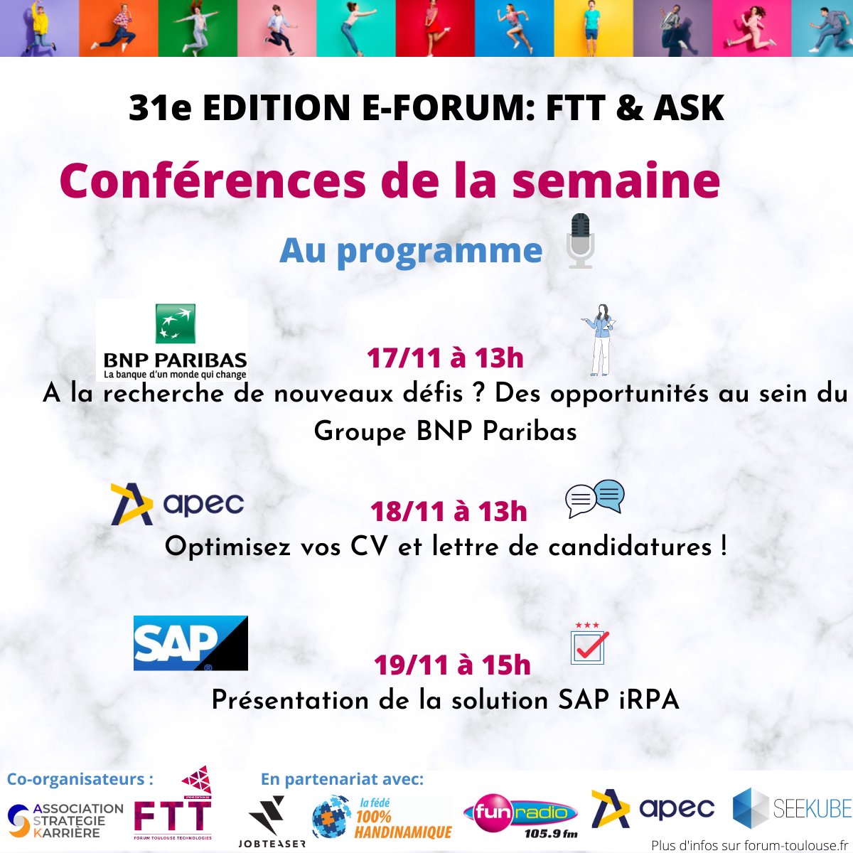 forum rencontre et recrutement toulouse 2013