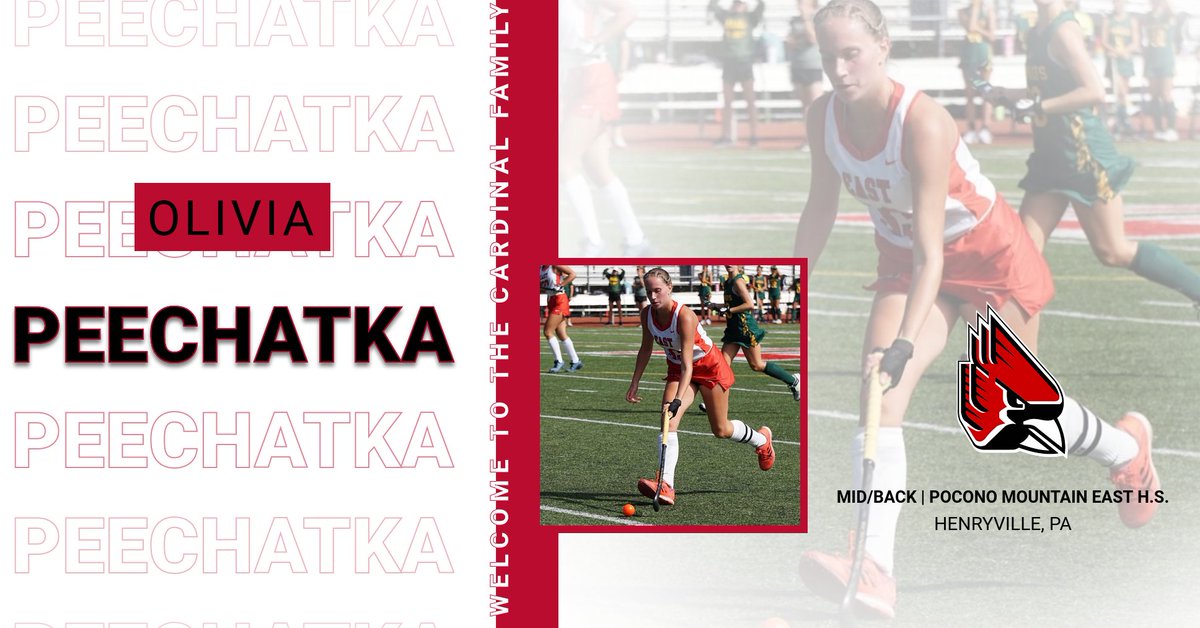 Signed 🖊️Sealed ✉️Delivered📬Ball State field hockey welcomes another signee to its Cardinal family‼️🏑

Welcome Olivia Peechatka‼️

#ChirpChirp | #WeFly