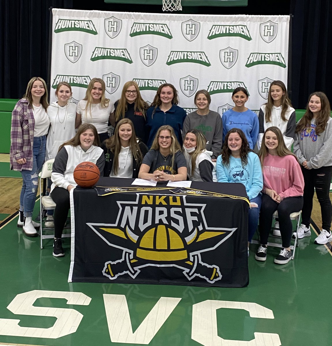 HuntsmenGbb's tweet image. Congrats to @allison_basye14 !!! Looking forward to a bright future with @NKUNorseWBB !!