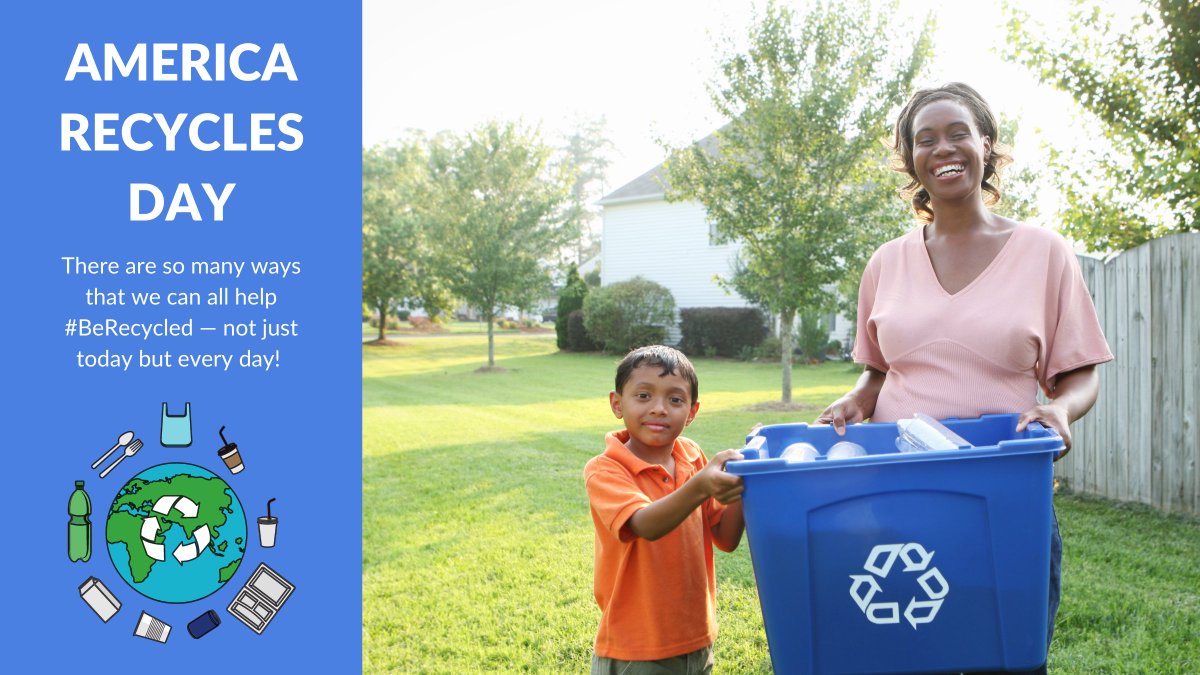 MPPFC's tweet image. Today we celebrate America Recycles Day ♻️  Join us in taking the #BeRecycled pledge! loom.ly/u46Y6U4