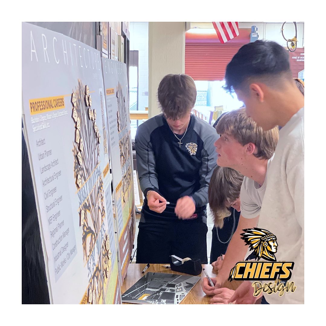 ChiefsofDesign's tweet image. Our @ChiefsofDesign students participate in a College &amp;amp; Career Ready activity!  The college and career tree is a department-wide initiative for students to take ownership of their professional futures! #YourFutureStartsNow
#collegeandcareerready #college  #NewSchoolDraftingClass