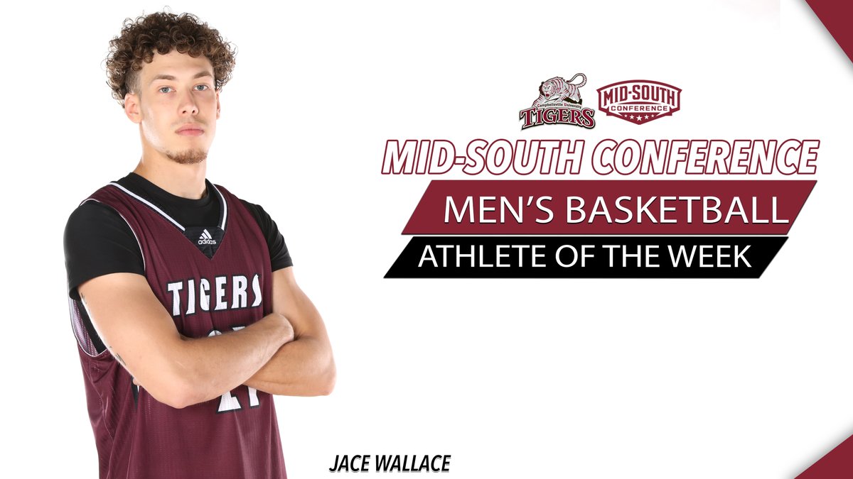 CvilleTigersMBB's tweet photo. ✔️ Average 22 PPG this week.
✔️Career high 29 points. 
✔️ Go 2-0 on the week.
✔️ Earn your first MSC Athlete of the Week honor.

Congratulations Jace Wallace!!

#WeAreCU https://t.co/jWIwNEShrB
