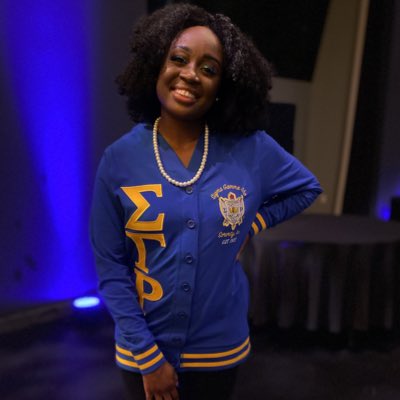 HeyItsPreK's tweet photo. Officially a woman of Sigma Gamma Rho Sorority, Inc.! #NewProfilePic #SigmaGammaRho #SGRho #RHOadto100 https://t.co/MgbxGRKLKO