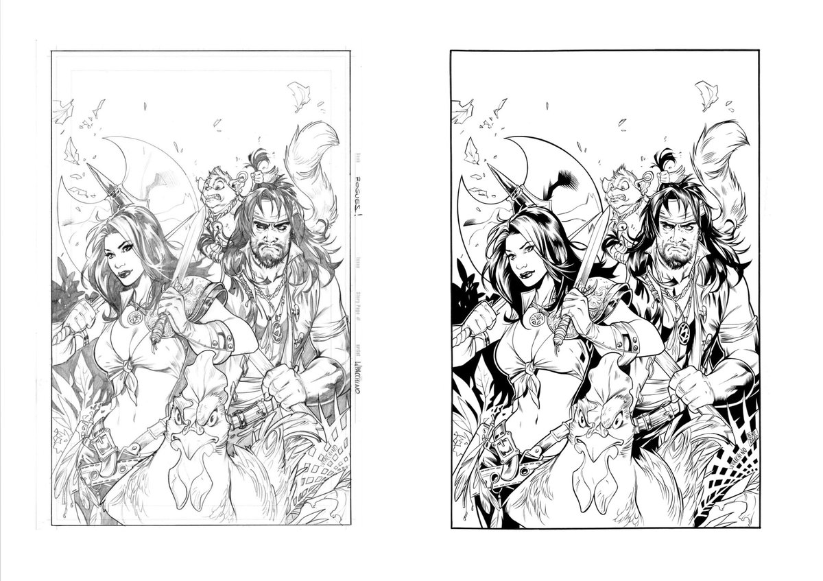 RaffaSemeraro's tweet photo. @NateCosby Hi Nat if you need an inker I would be happy to help you, I have worked for Marvel, Titan and Boom. Here is the link for my portfolio.
https://t.co/sgCXghxmmS https://t.co/S0LKyVrmnN