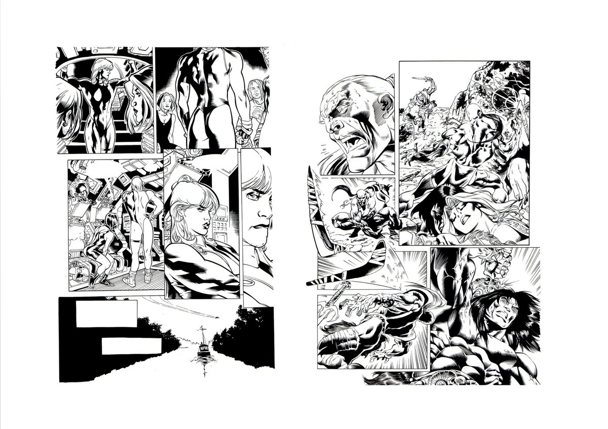 RaffaSemeraro's tweet photo. @NateCosby Hi Nat if you need an inker I would be happy to help you, I have worked for Marvel, Titan and Boom. Here is the link for my portfolio.
https://t.co/sgCXghxmmS https://t.co/S0LKyVrmnN