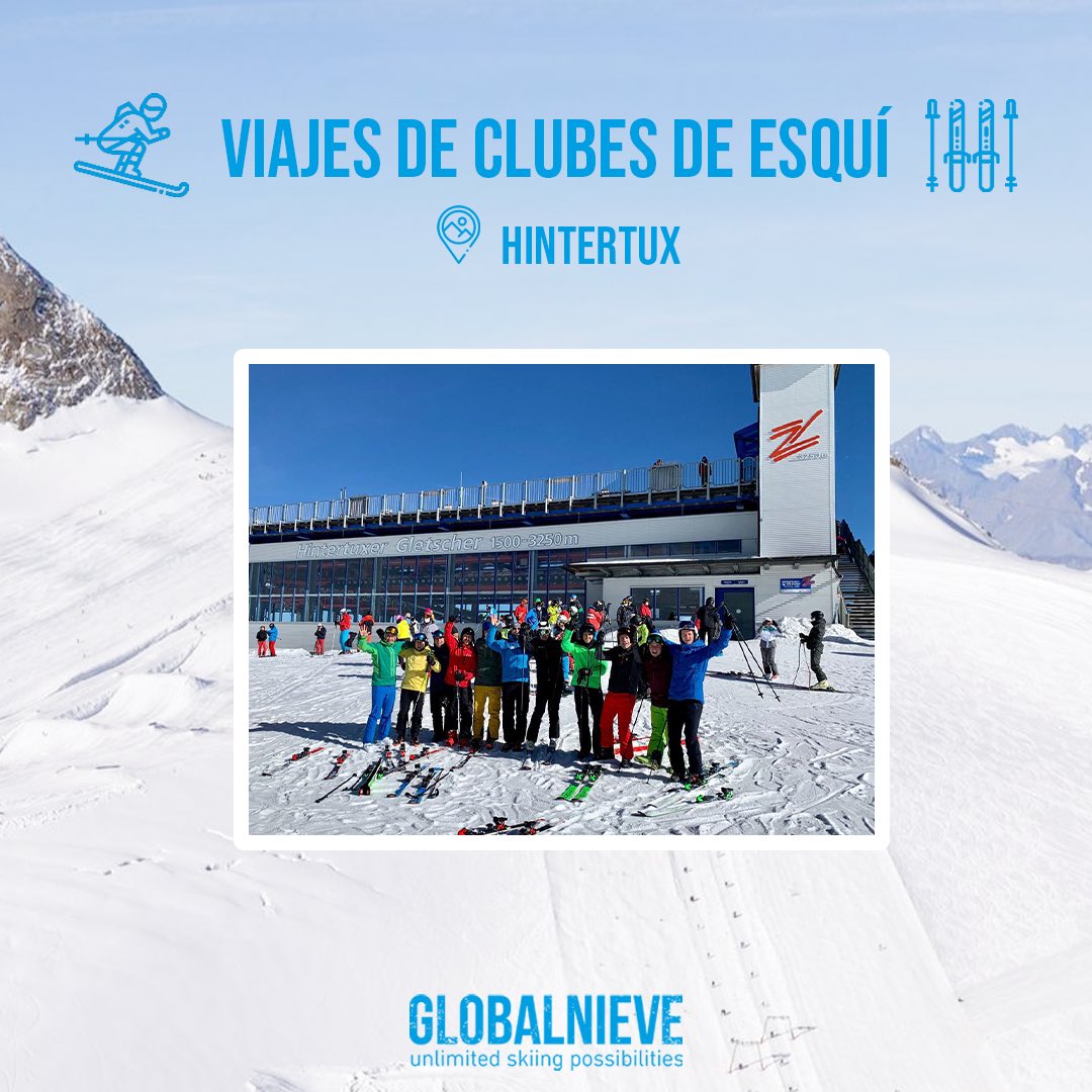 GlobalNieve's tweet photo. Nuevo stage y #TheSkiExperience en @Hintertuxi 🇦🇹 🏔 para el grupo ⛷ Masters de @skids.es  de @FMDInv ❄️
.
Gracias por la confianza en @GlobalNieve ☃️

.
.
#UnlimitedSkiingPossibilities 
.
.
.
. https://t.co/6QoqH7Tg8N