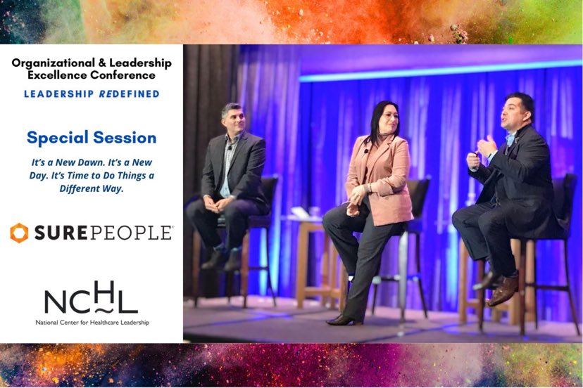 Welcome to Chicago, Organizational &amp; Leadersip Excellence Conference attendees! What a great discussion by <a href="/SurePeople/">SurePeople</a> to get us started at today’s Special Session. Looking forward to the next few days of “Redefining Leadership”.