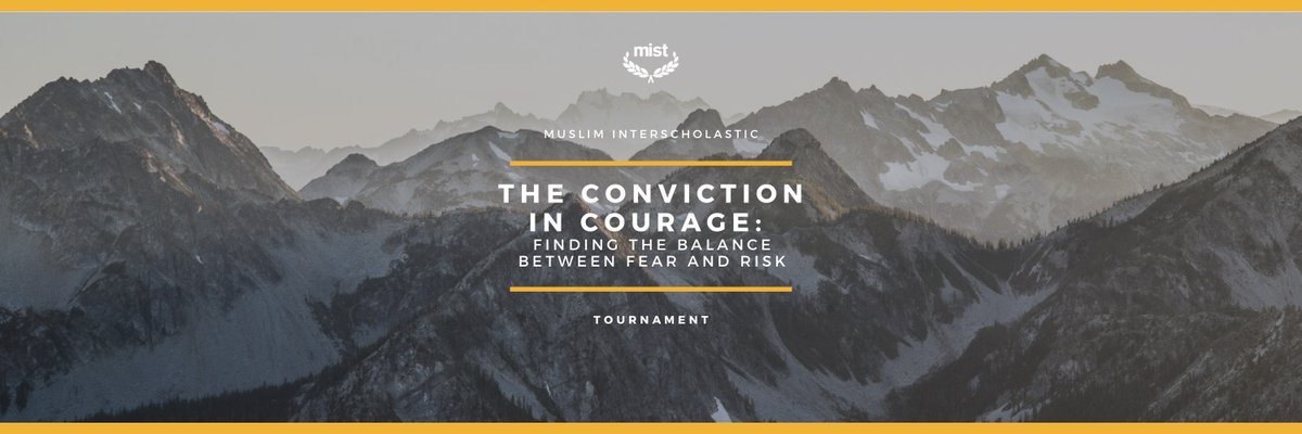 ⚠️ ATTENTION MIST DETROIT ⚠️
MIST Detroit is back for another eventful year! We're excited to announce the theme for MIST 2022 : 

The Conviction in Courage: Finding the Balance Between Fear and Risk

We are looking forward to a great year, InshaAllah! 

#mist2022 #mistdetroit