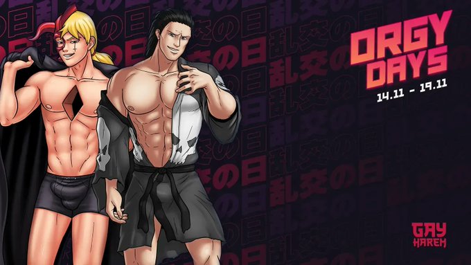I hope you don’t scare easily because these hotties brought their horns and tails to the party! #gay