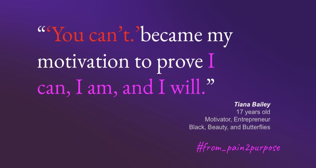 Happy Monday!
#from_pain2purpose
tyfrompaintopurpose.com
✅Life Coaching
✅Motivational Speaking 
✅Community Engagement Consulting
#blackbeautyandbutterflies #WomeninBusiness #TurnerSyndromeAwareness