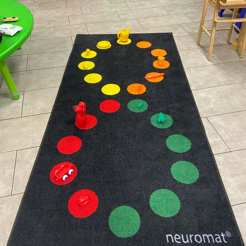 BrainabcS's tweet photo. ALWAYS, ALWAYS, ALWAYS prepare the brain for learning!  Then, use the #neuromat for targeted goals.  🎉🎉🎉.  Progress keeps showing up ❤️🧡💛💚 https://t.co/0mzTBBJHuP