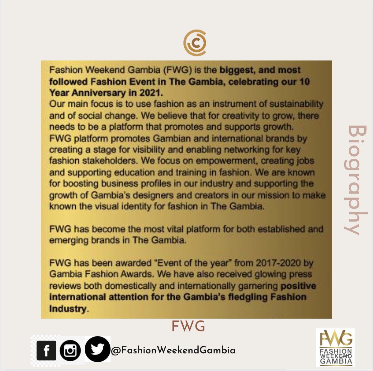 IamDConstant's tweet photo. #Crude
This week, we converse with the amazing Fatou Jeng @fatoulaminjeng1
Fashion Weekend Gambia Team @FashionWGambia
And conclude with some good laugh reviewing the upcoming Gambian Elections with Muhamed DARBOE
Join Us this Wednesday!
#ConstantTalks https://t.co/yWetgX8h22