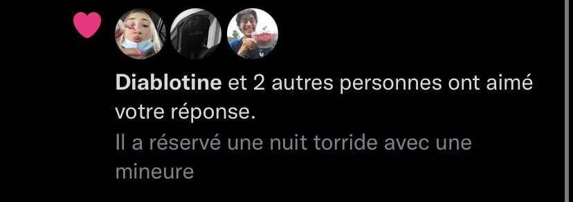 jokerresy's tweet photo. #thekairi78 #tk 
#diablotine 
Elle a unfav instant 👀👀 https://t.co/XO2iC2vuXU