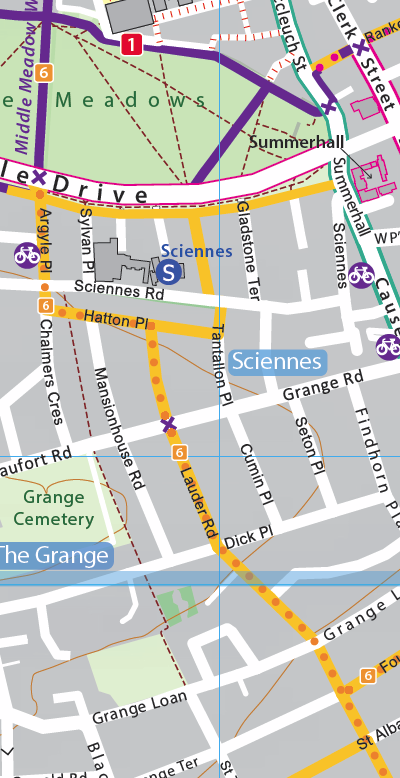 SpokesLothian's tweet photo. @johnrobson87 @Cyclesouthedin #QuietRoute6🚲🚶‍♀️crossing of #GrangeRoad

👍Now open

[Map extract from forthcoming #SpokesMap #Edinburgh edition 11]

@Cyclesouthedin @CyclingEdin @cwmaddix @blackfordsafer1 @SciennesPS @SteveAMBurgess @AlisonDickieSNP @cameronrose @EdinReporter @NewingtonRoutes @best_edinburgh https://t.co/ccVFNViY0o