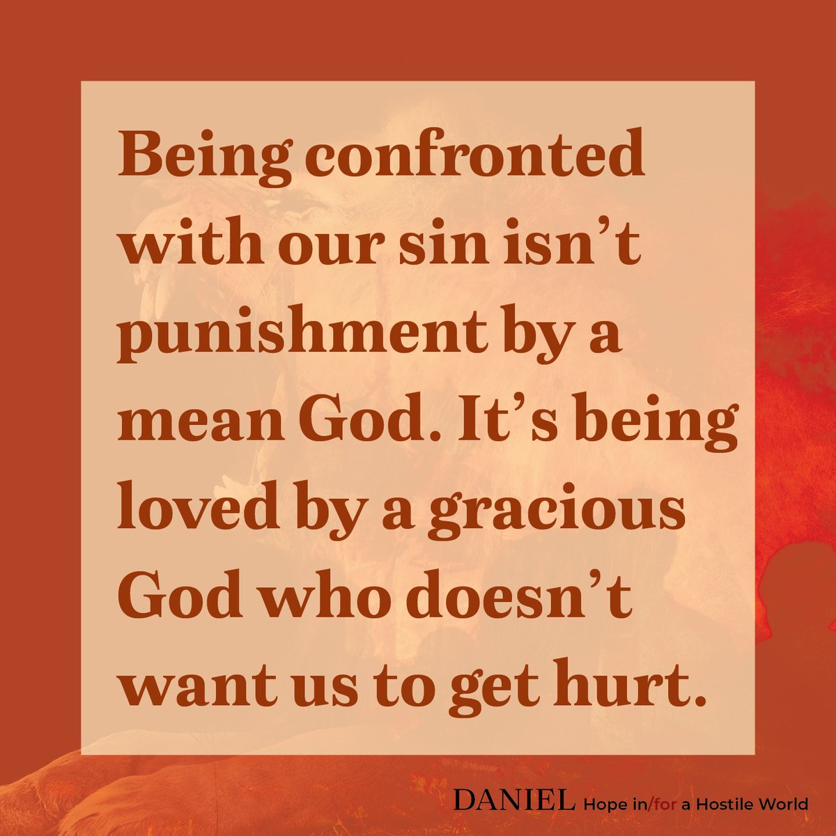 PrairieRidge's tweet photo. It's no fun to feel convicted. It's no fun to grapple with our own imperfection. But remember: God gives us these convictions, feelings of guilt and remorse for good reason. He allows us to feel convicted today in order to save us from even bigger hurt tmrw.
#Daniel #hope https://t.co/c0Es3QOvUV