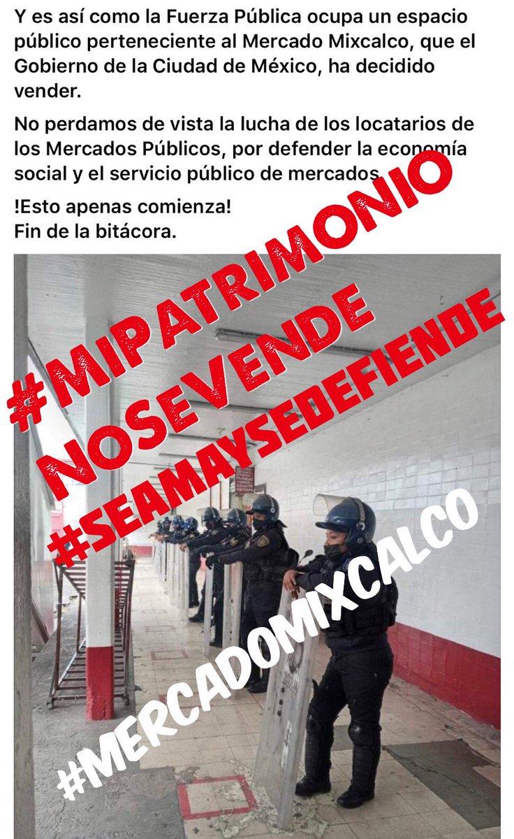 Marisol56583990's tweet photo. @JuarezNativa @Claudiashein @MercadoMixcalco ¡ #MiParrimonioNoSeVende ! #TodosConMixcalco https://t.co/L69kpD4vea