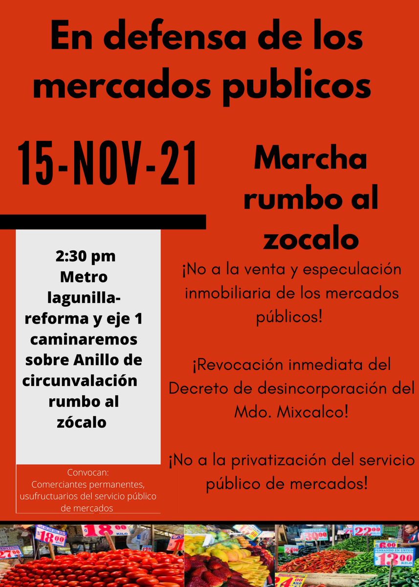 Marisol56583990's tweet photo. @JuarezNativa @Claudiashein @MercadoMixcalco ¡ #MiParrimonioNoSeVende ! #TodosConMixcalco https://t.co/L69kpD4vea