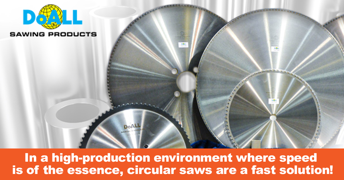 DoALLSawing's tweet photo. Are you choosing the correct blade for your circular saw?  If you are looking for high cutting rates, low energy consumptions, and low material losses look no further, circular saws are a fast solution!https://t.co/2M1aWxihAm
#circularsaw  #coldsaw #saws #sawblades #metalworking https://t.co/Q9HdKafc8B