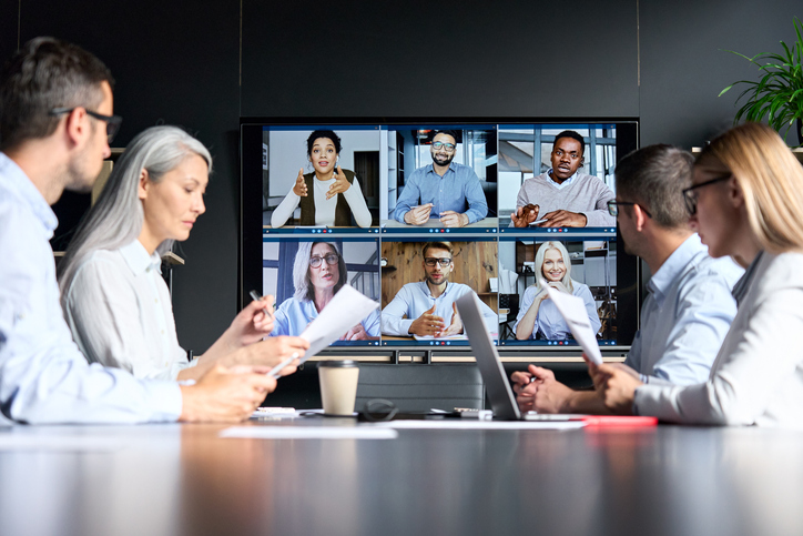 TeleTownHall's tweet photo. We're heading into the final stretch of 2021! If you run a company, then you know the end of the year means one thing - meetings. Lots of them. Tele-Town Hall has remote meeting solutions for anything you want to accomplish: company-wide discussions, breakout sessions, and more. https://t.co/Vx0tGcF4w4