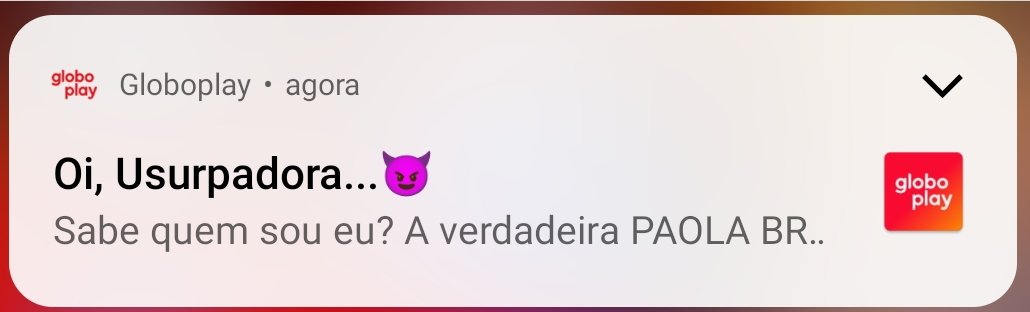 usurpacast's tweet photo. Uma notificação bastante esperada. https://t.co/unsUAfdKs0