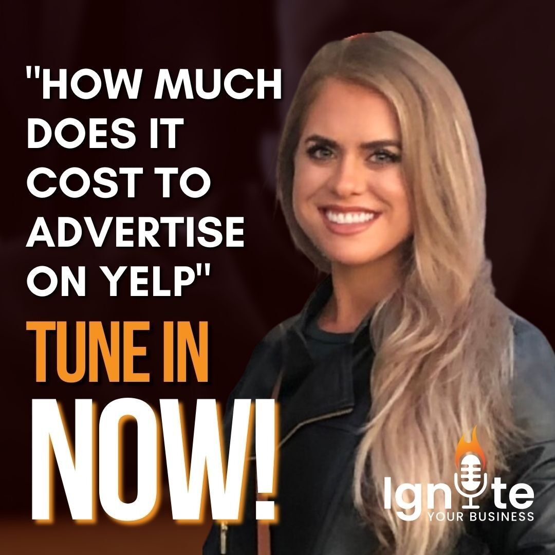 There's still time left to listen to Jessica's answer on, "How much does it cost to advertise on Yelp" Listen to her answer on your favorite podcast platform: #Googlepodcast, #spotify, #amazon, #pandora, and more. Or, stream it right from our site at bit.ly/33cT7Dx!