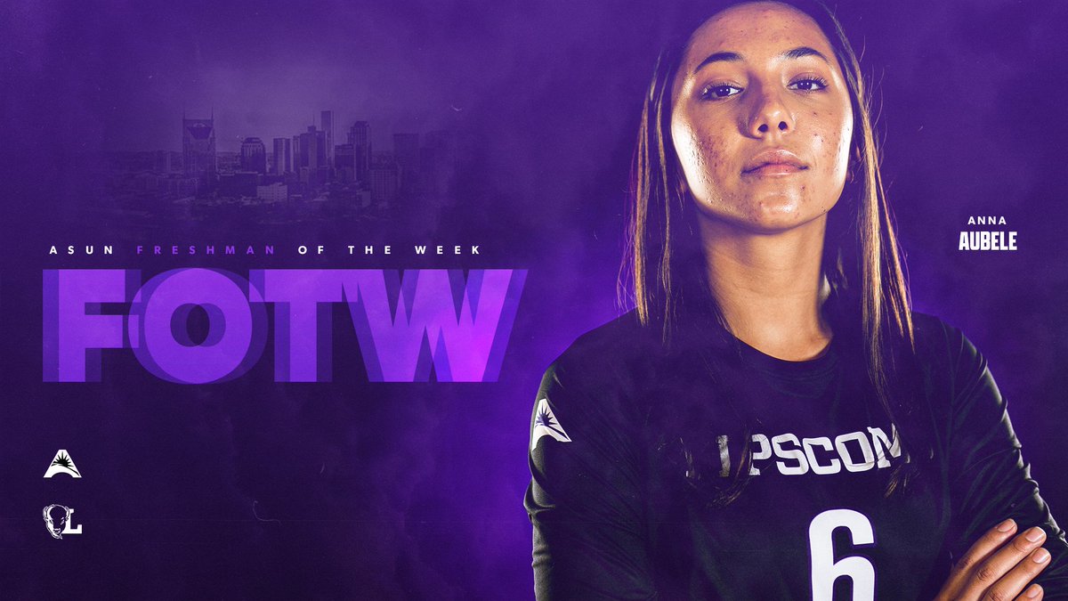 Congrats to our girl <a href="/anna_aubele/">Anna Aubele</a> for being named the @ASUNVolleyball Freshman of the Week‼️👏

#HornsUp 🤘
