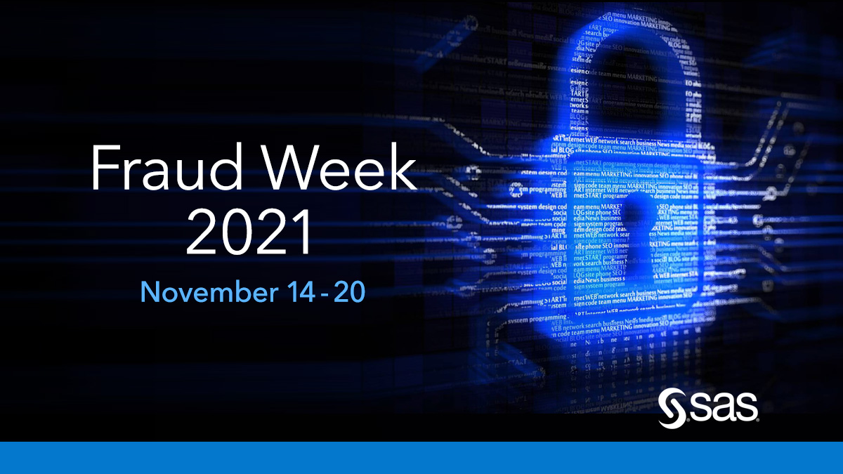 Join SAS and the ACFE in promoting anti-fraud awareness and readiness, Nov. 14-20. #FraudWeek