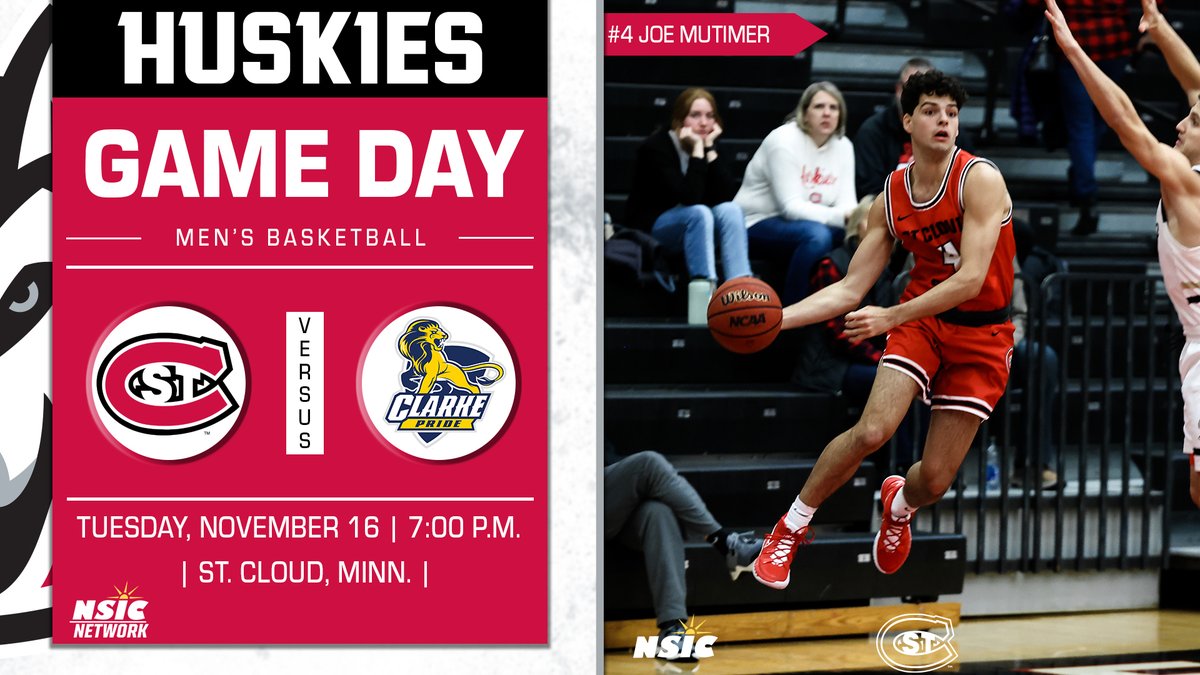 It's not just 🌮 Tuesday you know... it's GAMEDAY Tuesday!

📍: St. Cloud, Minn.
📻: bit.ly/3GvNNMU
📻: bit.ly/3k9Pw1m
📊: bit.ly/3n6sOJ6
📺: bit.ly/3ltn8a5
🎟: bit.ly/3lyHgZB

#unleashSCSU #NSICMBB #SCSUHuskies