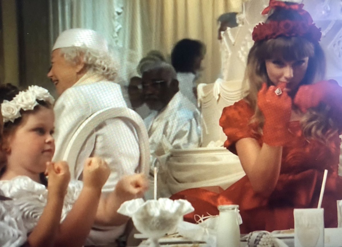 You can see me in Taylor Swift’s new music video “I Bet You Think About Me” directed by Blake Lively!  Thank you so much to Taylor and Blake for being so patient and amazing! <a href="/taylorswift13/">Taylor Swift</a> <a href="/blakelively/">Blake Lively</a>