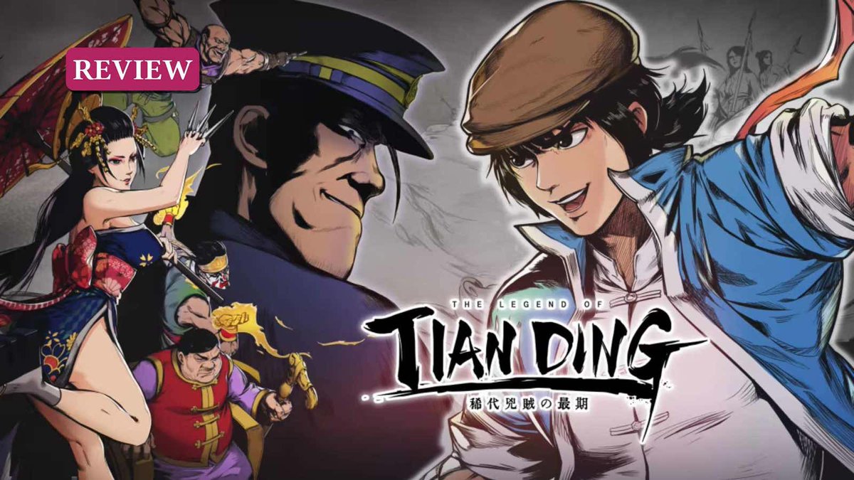 The Legend of Tianding tries to be a stylish Robin Hood comic, and it works wonderfully.

Kotaku's review: bit.ly/30tsTh7
