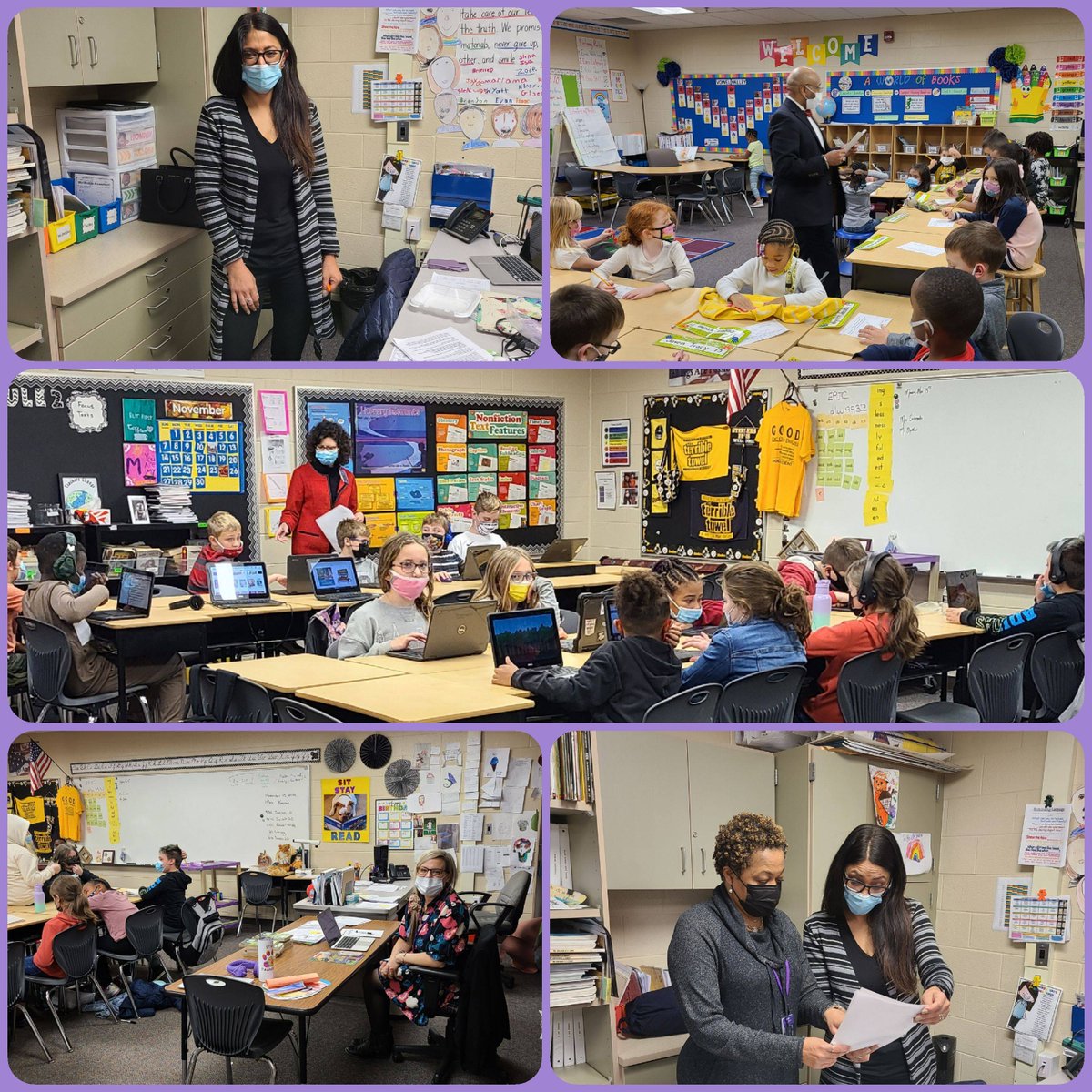 VioletElem's tweet photo. Some days it takes all of us to get the job done, so we want to send this shout out to the Dept. of T&amp;L. The administrators from this department earned our full praises and gratitude for their time and efforts. #SuperVioletES @PLSD https://t.co/hzM5G1DoY6