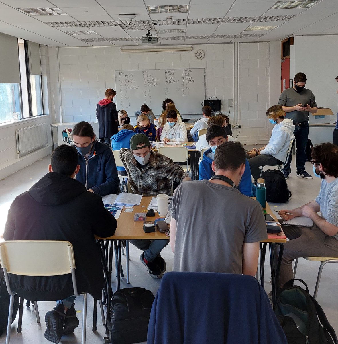 DouglasSt_CCFET's tweet image. Our Game Design QQI L5 & L6 students on work placement on Social Media. All three groups are working on a project with @heelturngames and its founder Jack Murray. #FETisforEveryone #ComputerGameDesign @DeptofFHed @CorkETB @DenisLeamy @CorkFet @ThisisFet @SOLASFET @STEMSouthWest_