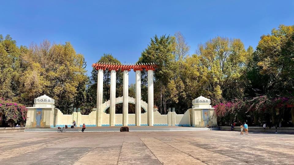 LaRomaDF's tweet photo. Restauración del #ForoLindbergh, en el Parque México. De estilo art-decó, construido en 1927 por el arquitecto Leonardo Noriega y el ingeniero Javier Francisco Stávoli Llamas
📸 @RomaNorte3 https://t.co/5n052vlqWE