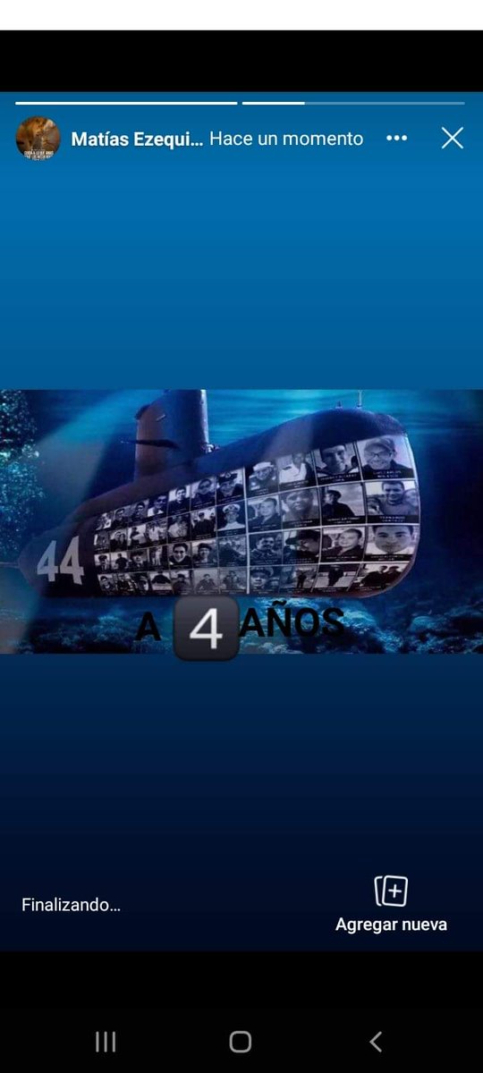 MatasFe32961039's tweet photo. ¡¡¡A 4 años del hundimiento del A.R.A San Juan, un gran abrazo a la distancia para los familiares y fortaleza!!!

#AGRUPACIÓN27DEFEBRERO https://t.co/NasprwV54N