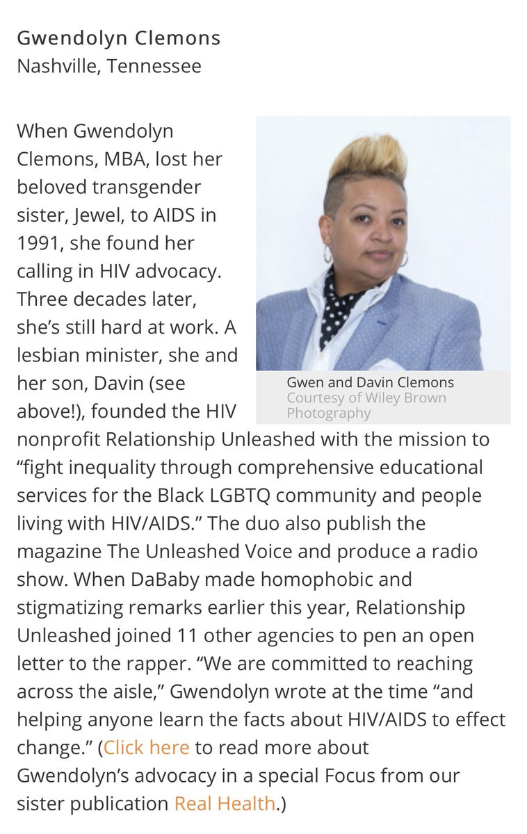 DavinClemons's tweet photo. This is so dope!! Thank you @pozmagazine for recognizing our hard work in the South i.e. “The Bible Belt Memphis, TN” #iamunleashed #pozmagazine #relationshipunleashed https://t.co/rLol50gV03