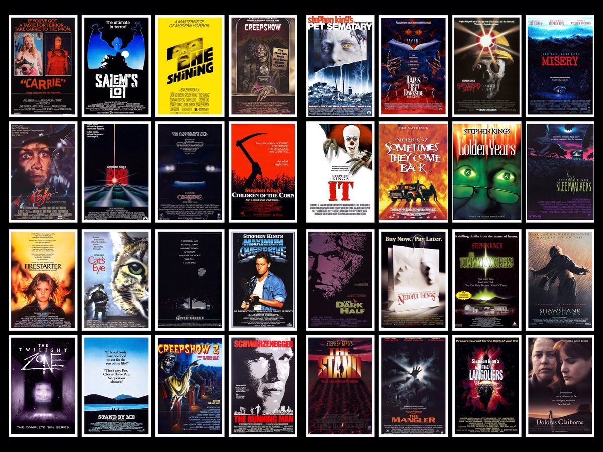 RedShagSpaceman's tweet image. #OTD 16 November, 1976.
CARRIE (dir.Brian DePalma) was released in cinemas - the first entry in 45 YEARS of screen entertainment based on the novels and short stories of @StephenKing ❤️📚🎥📺
#ConstantReader #ConstantWatcher #books #adaptation #film #television