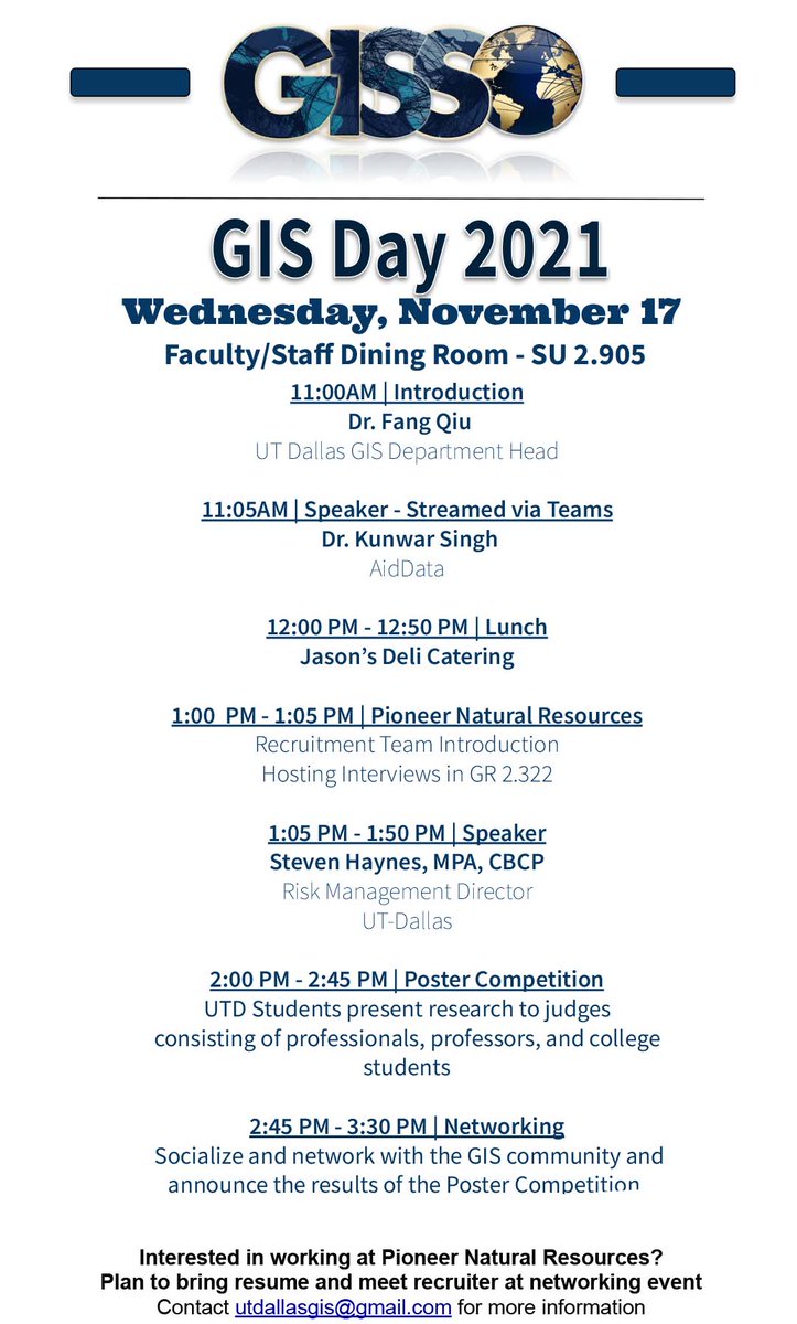 UT-Dallas GISSO tweet media