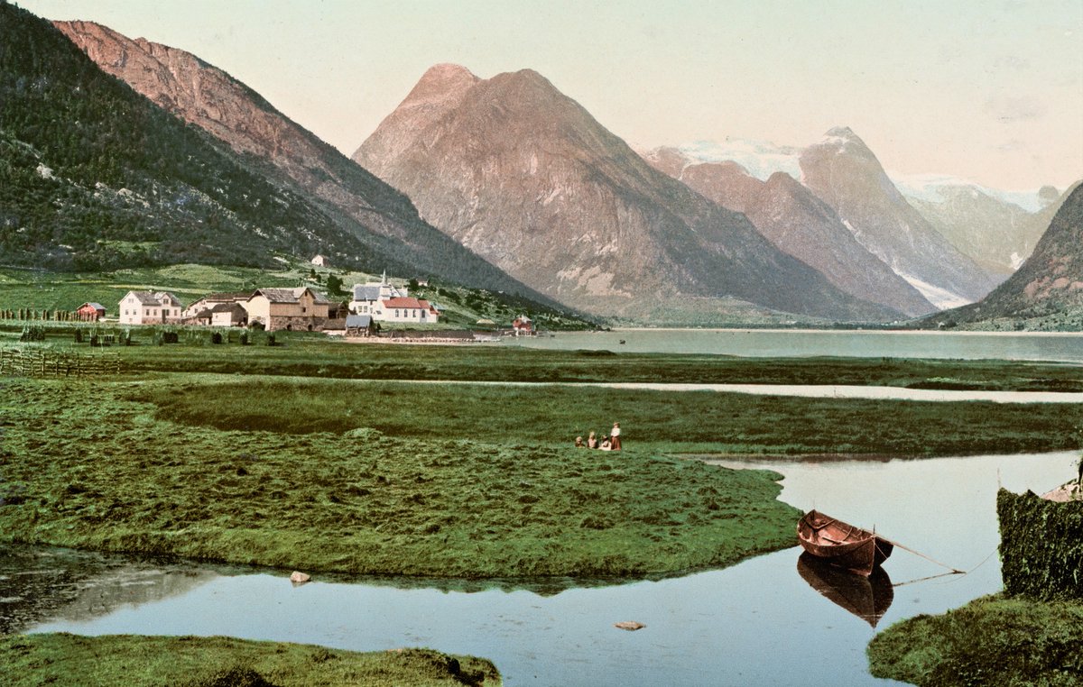 19thCenturyPh's tweet photo. Fjærland, Norway (c. 1890) 🇳🇴
#Fjærland #Norge #Noreg #Norga
#Norway #Sogndal #19thcentury https://t.co/mke0vDU7T5