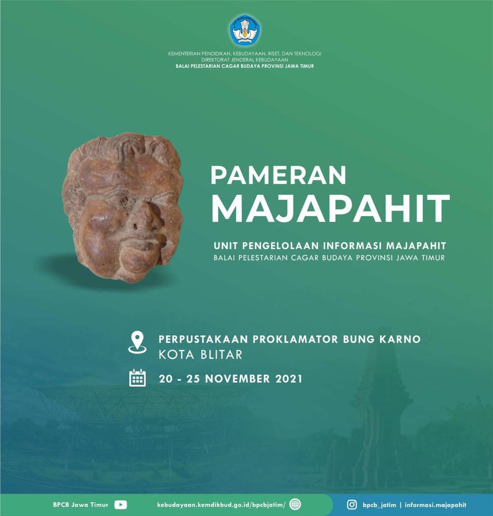 Memuncak's tweet photo. Hallo ges, ada acara pameran nih di Perpustakaan Bung Karno Kota Blitar dari PIM BPCB Jawa Timur
Ya kali mau dilewatin begitu saja, mampir ya 😊
@ruangbacablitar @infoblitarcom @amazingblitar https://t.co/uv3qCwIVcG
