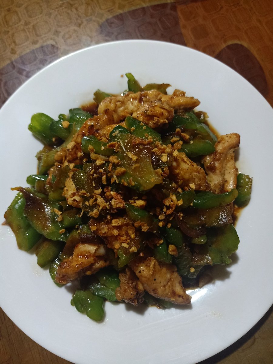 SuvaYen's tweet photo. ✨(bittergourd)ampalaya con carne ni Yen✨😋
BlessedAll🙏 https://t.co/SkEarMn68v