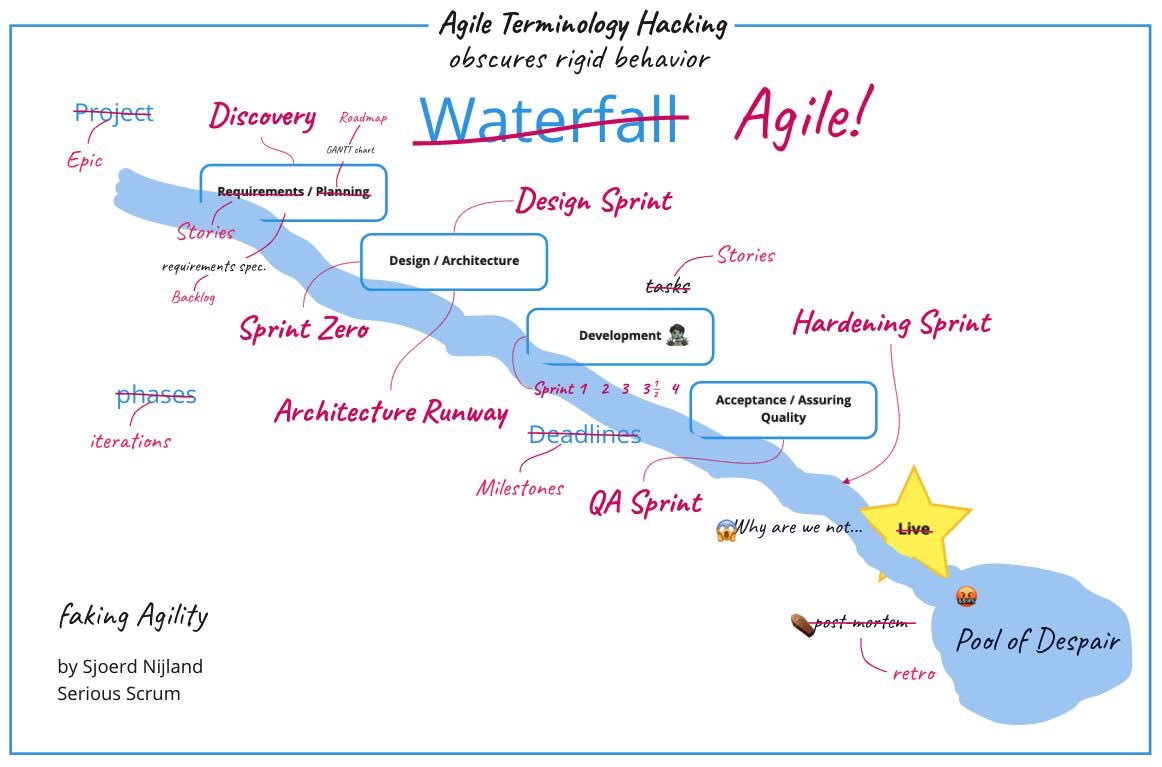 Thank you to Sjoerd Nijland for reporting on the biggest risk to #agile.