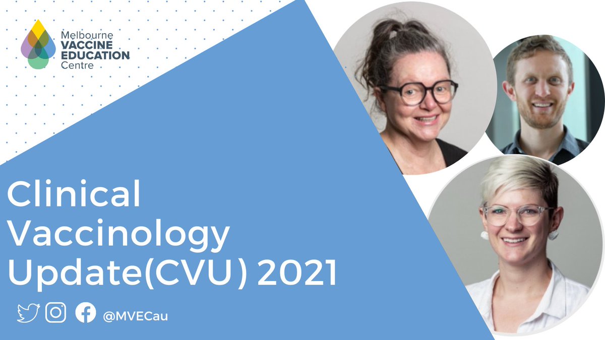 Melbourne Vaccine Education Centre (MVEC) (@mvecau) on Twitter photo Only a couple more days to go! Don’t forget to #register for our annual CVU and hear the latest #vaccine #updates and learnings from leading industry experts including <a href="/JessicaJKaufman/">Jessica Kaufman</a>, <a href="/Fiona_M_Russell/">Fiona Russell</a>, <a href="/JoshOsowicki/">Josh Osowicki</a> 💉
Follow the link👇
mvec.mcri.edu.au/events/annual-… Only a couple more days to go! Don’t forget to #register for our annual CVU and hear the latest #vaccine #updates and learnings from leading industry experts including <a href="/JessicaJKaufman/">Jessica Kaufman</a>, <a href="/Fiona_M_Russell/">Fiona Russell</a>, <a href="/JoshOsowicki/">Josh Osowicki</a> 💉
Follow the link👇
mvec.mcri.edu.au/events/annual-…