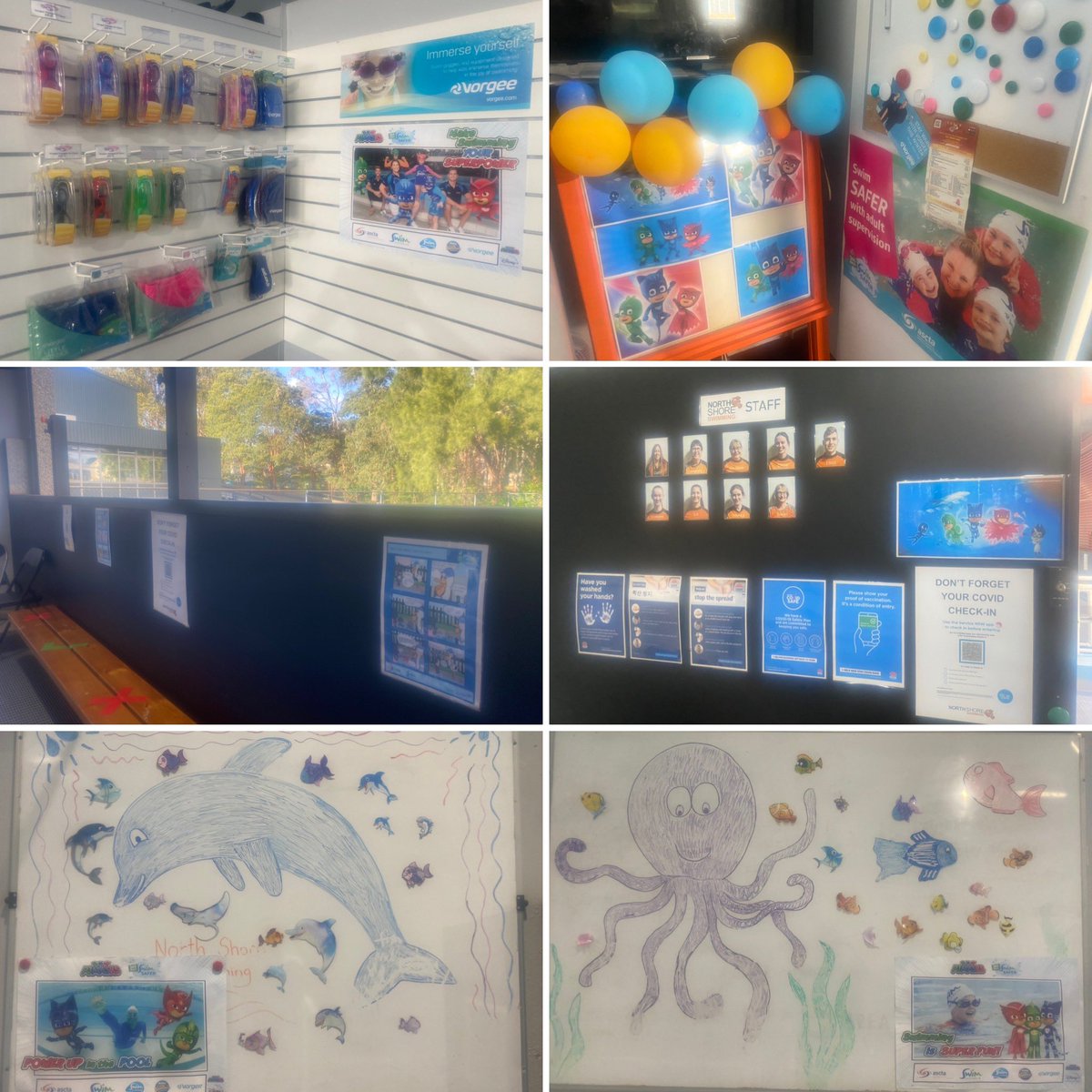 SwimmingShore's tweet photo. Some setup shots in readiness for our SwimSAFER week #swimsaferweek2021 #swimaustralia #vorgee https://t.co/3wOYrGjk9o