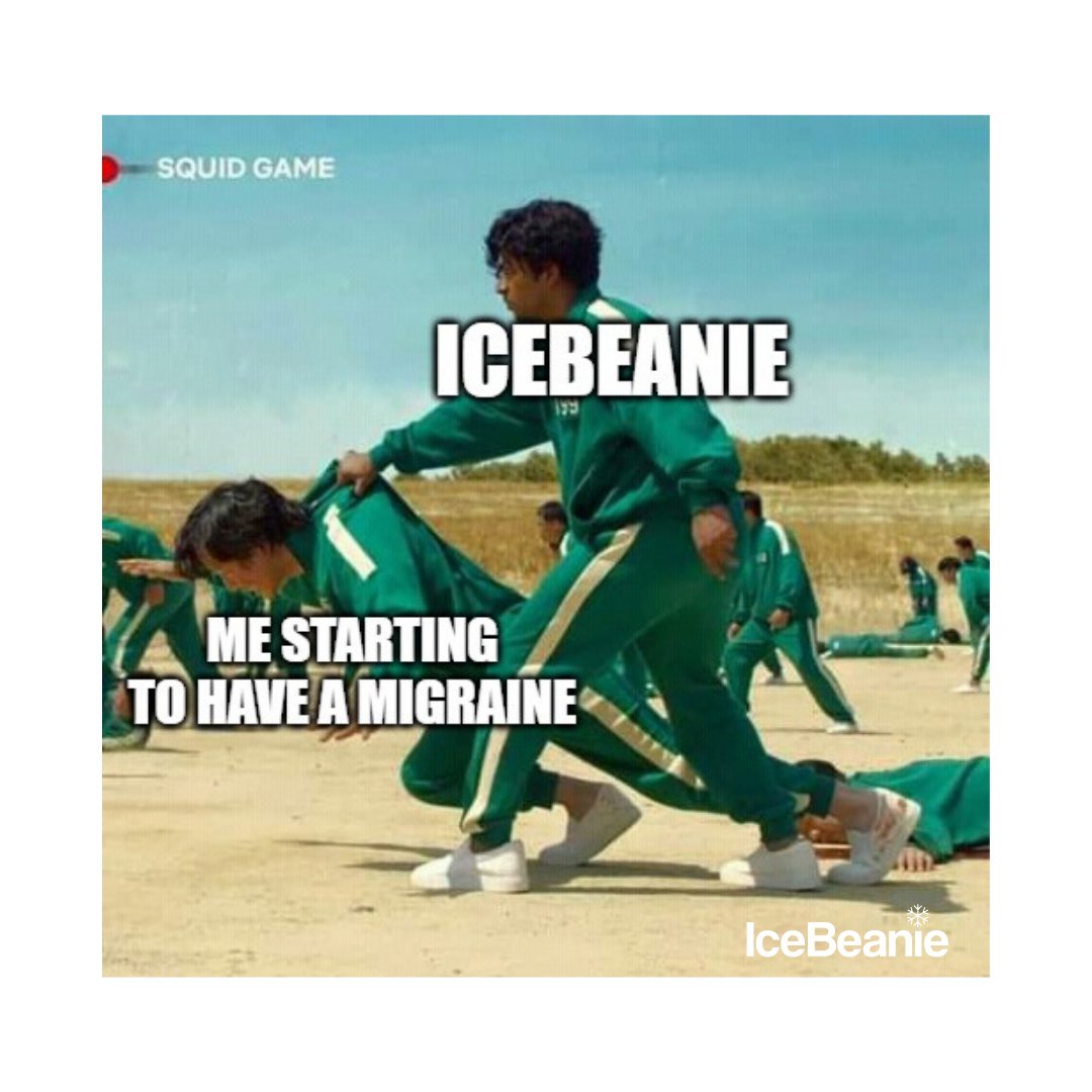 icebeanie's tweet photo. 😱Avoid painful migraines naturally with #Icebeanie.
#migrainememes #migrainecommunity #migraines #migraine #headache #squidgame #avoidpain #painrelief #amazon https://t.co/37909c0tME