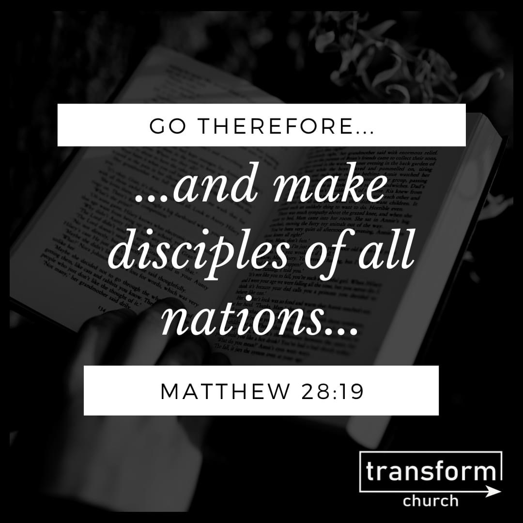 JonBuerger's tweet photo. Our mandate!
#transformedtotransform https://t.co/TGzJ5Y5vtk