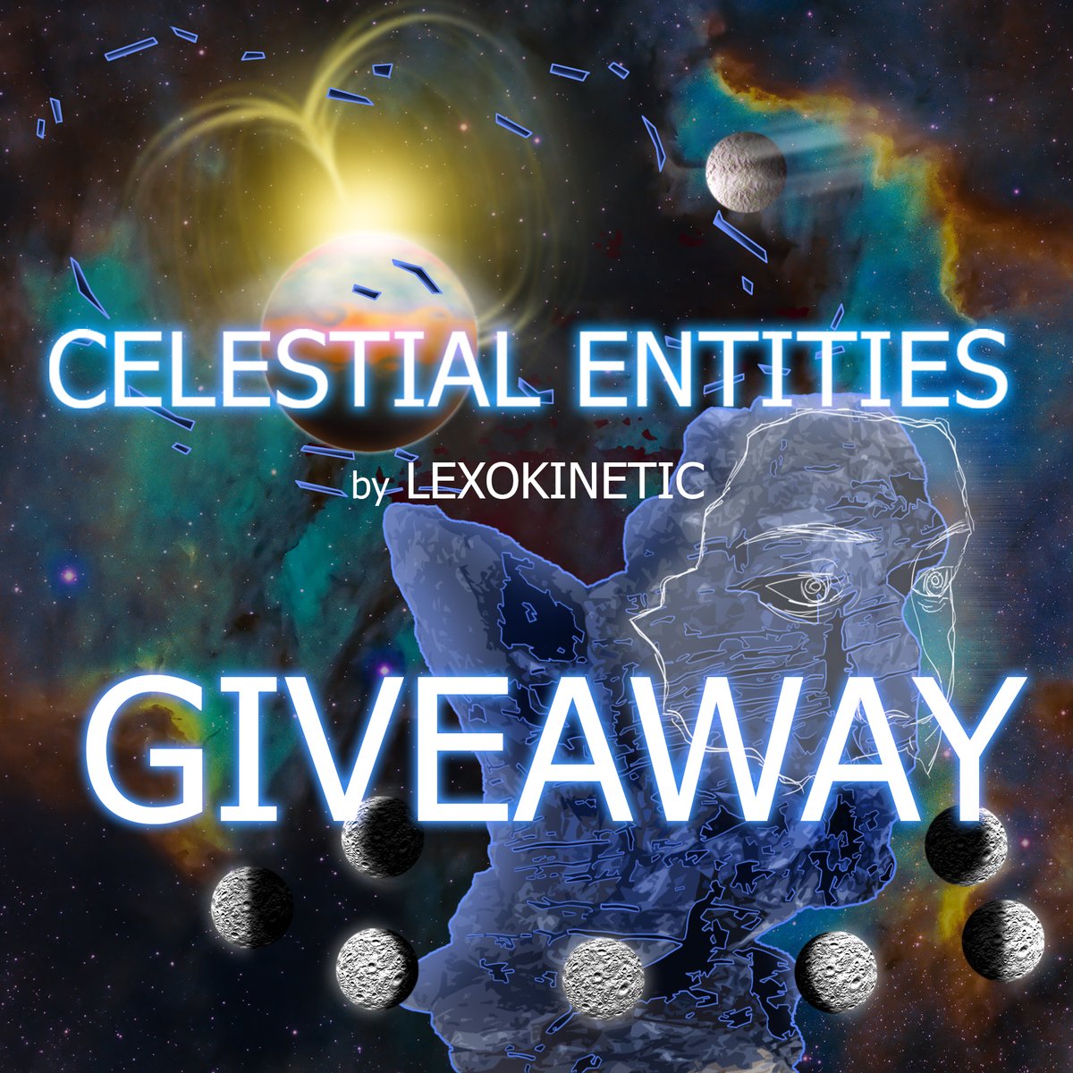 🚨🚨🚨
I'm proud to be hosting a CELESTIAL ENTITIES #NFTGiveaway for my friend, the brilliant <a href="/lexokinetic/">Lexokinetic 🍌</a>
🚨🚨🚨
Win ONE #NFT from the upcoming collection!
Rules:
- Follow <a href="/lexokinetic/">Lexokinetic 🍌</a>
- Like+RT+Tag 3 friends
- Join the Discord (discord.gg/dHyPXW5T) 

✨ Ends in 72 hrs! ✨